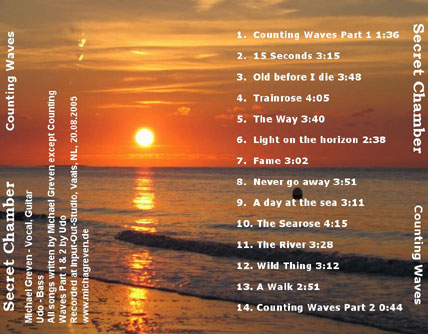 Cover hinten CD Counting Waves